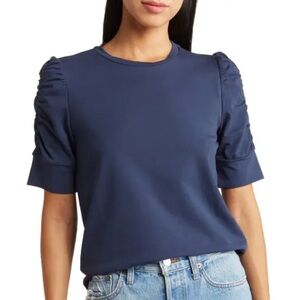 Walter Baker Midnight Blue Short Sleeve Top